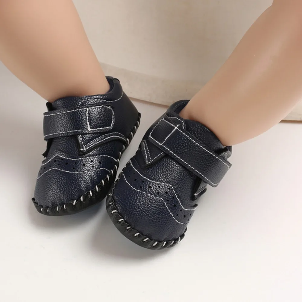 Kids baby toddler shoes rubber sole non-slip baby shoes casual sneakers kids sneakers girls and boys bow princess shoes 35A12 (39)