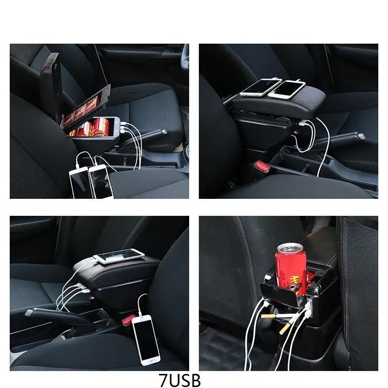  Auto Protecter Parts Modified Decoration Arm Rest Car Styling Armrest 05 06 07 08 09 10 11 12 13 14