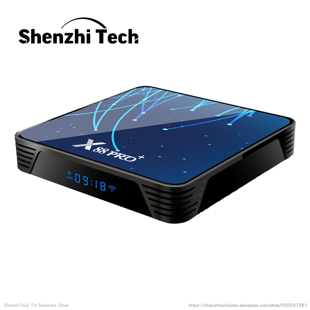 2021 цифровой Смарт ТВ Box Android с двумя камерами процессор Rockchip RK3368 DDR3 4 Гб