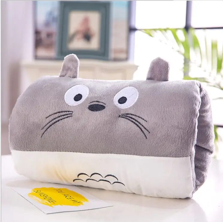 Длинные руки теплые подушки для рук популярны зимой мягкие игрушки рекламный подарок - Цвет: Totoro