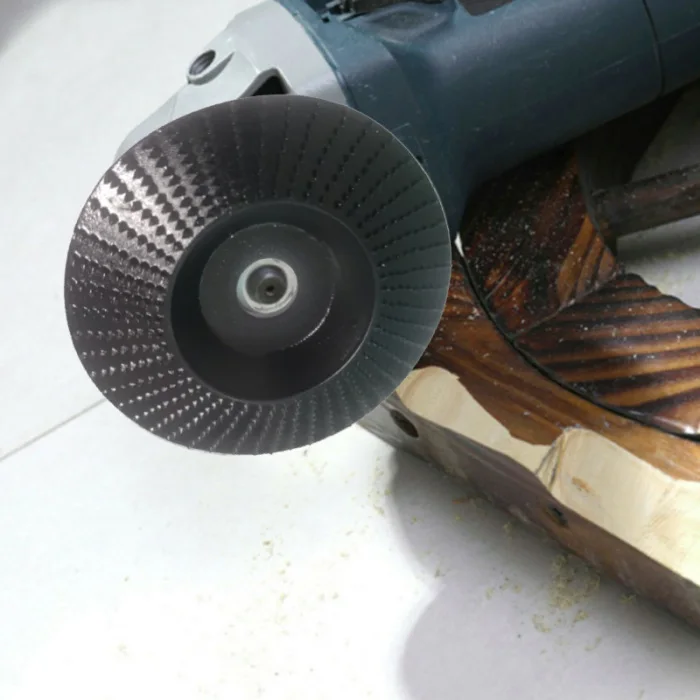 Wooden Grinding Wheel Angle Grinder Polishing Disc Carving Sanding Abrasive Tool Woodworking Cutter LKS99