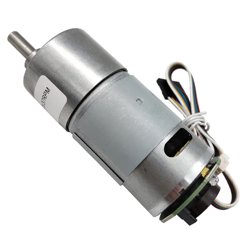 Micro dc Alinhou o Torque Alto 6v 12v 24v do Codificador do Motor com a Alta Velocidade do Codificador no Motor da C.c. a Velocidade Ajustável de 2000rpm Invertida o