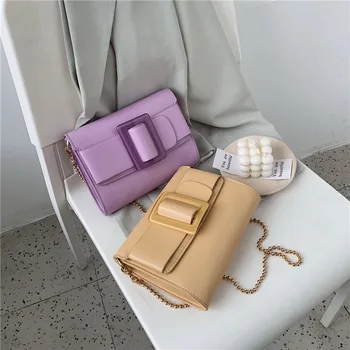 

Bag For Women Brand Original Design 2020 New Fashion Chain Shoulder Messenger Bag Casual Joker Square Bag