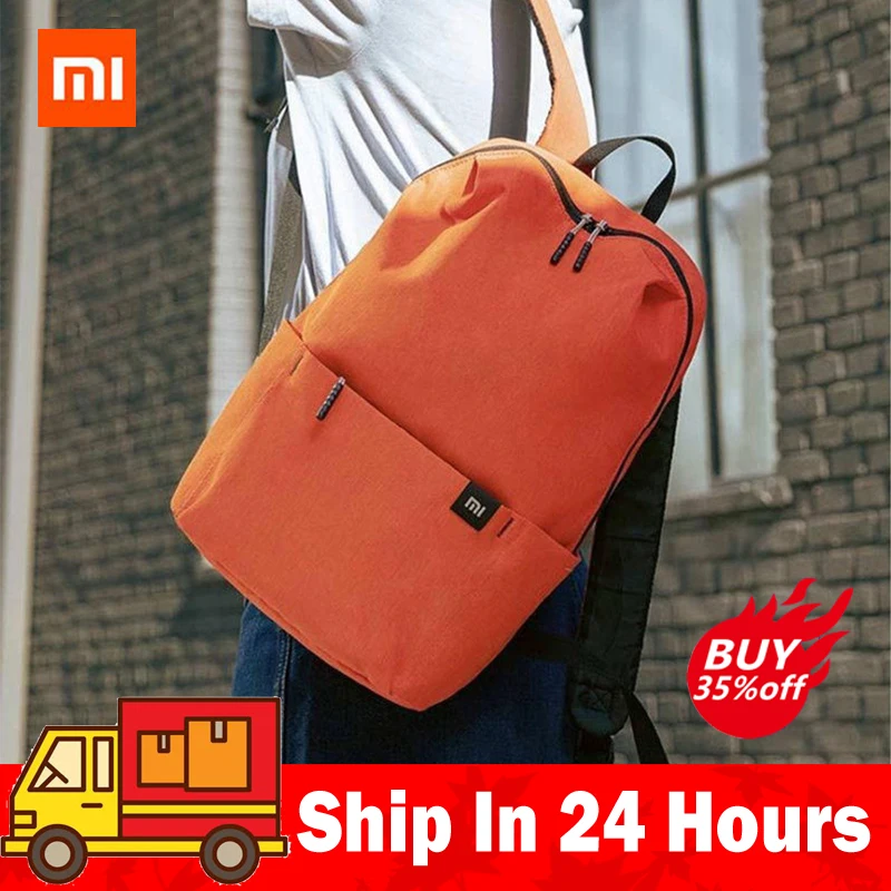 Оригинальный рюкзак Xiaomi Mi 10л сумка 10 видов цветов 165 г Городской Спортивный