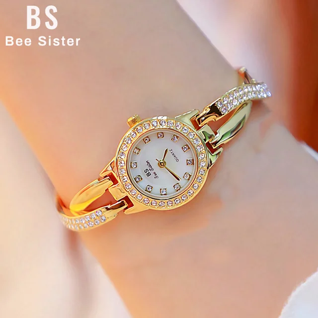 Luxury Women Watches Diamond Famous Brand Elegant Dress Quartz