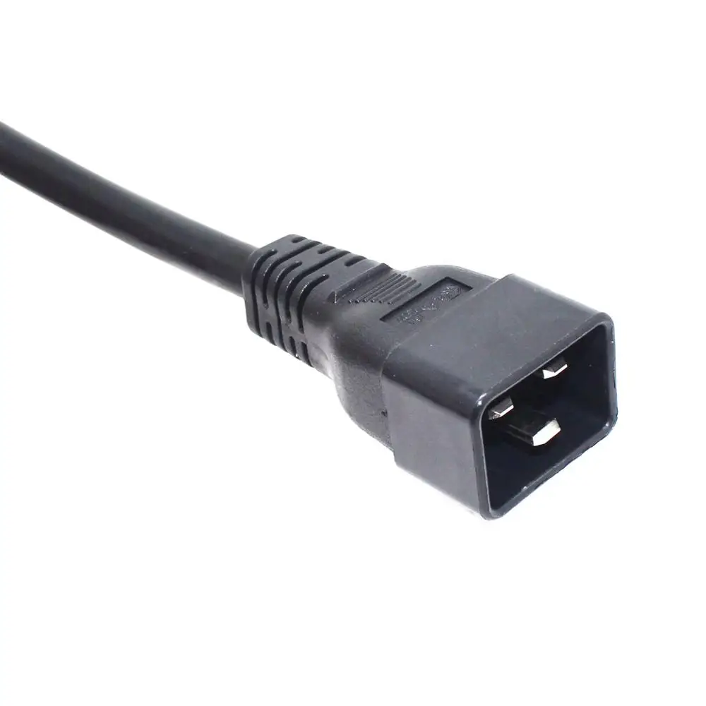 Прочный Удлинительный кабель PDU 3g2.5мм 2 м IEC 320 C19 C20 серверный шнур питания для