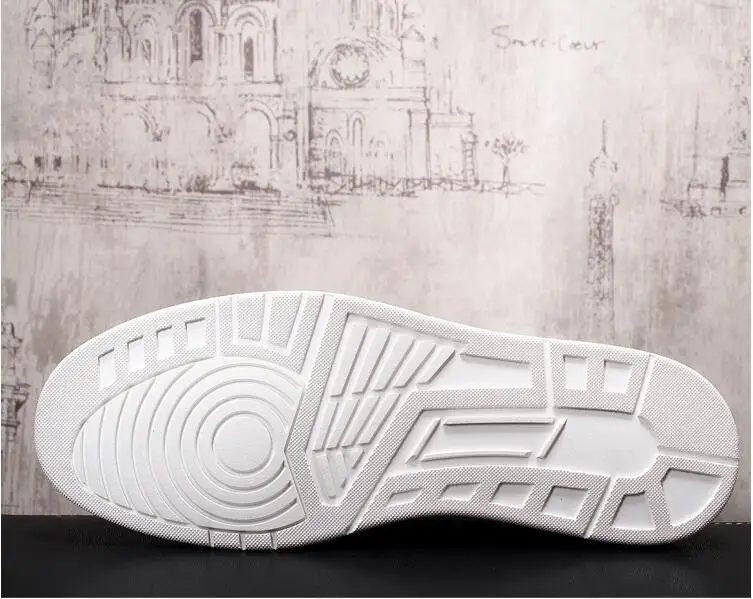 Мужские кожаные кроссовки смешанных цветов с вышивкой; обувь в стиле хип-хоп для молодых мужчин; повседневная обувь на платформе; Модные ботильоны; zapatos hombre