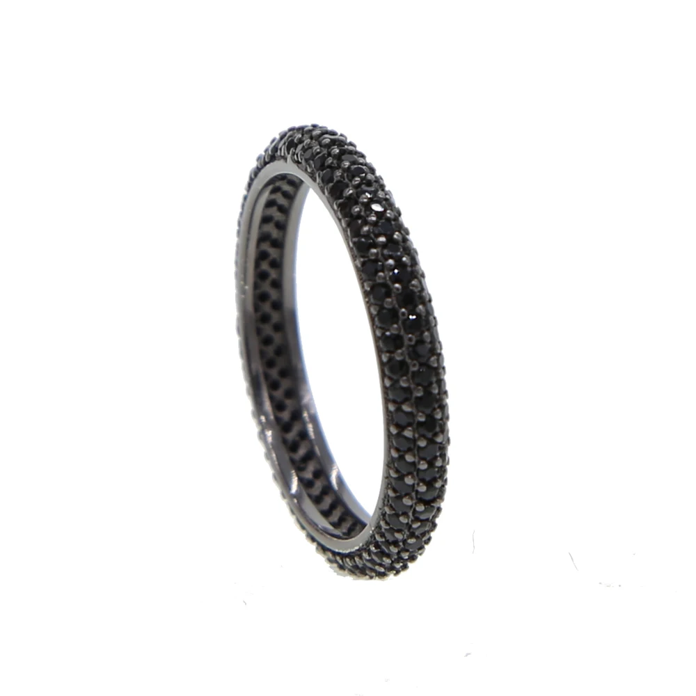 Набор колец из стерлингового серебра 925 пробы с кубическим цирконием набор