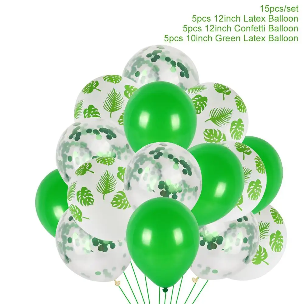 Balloon7 Frigg лесной вечерние принадлежности животное баннер сафари день рождения стол украшения детский душ Dercor мальчик Джунгли Тема вечерние Декор - Цвет: Balloon7