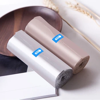 

90 Sticks Thickened Flat Mouth Garbage Bag Flat Mouth Point Break Type for Kitchen