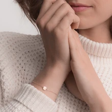 Темперамент настоящая нержавеющая сталь вафельные браслеты для женщин Горячие Роскошные гладкие круглые очаровательные элегантные браслеты ювелирные изделия Feamale