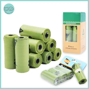 

Dog Poop Bags Biodegradable Earth Friendly Green Puppy Cat Poop Bag Dispenser Pooper Scooper Collector Scoop Waste Garbage Bags