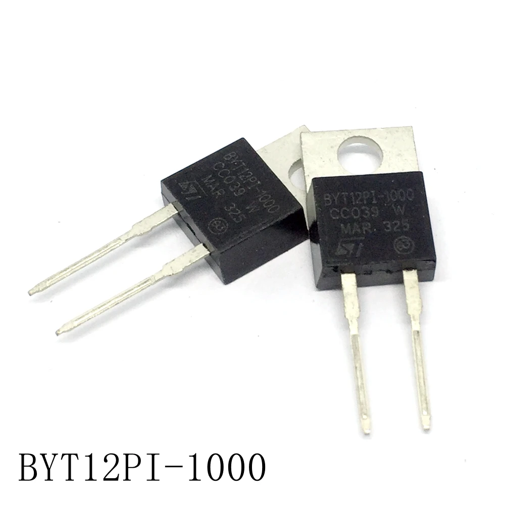 Быстрое Восстановление Выпрямители BYT12PI-1000 TO-220-2 12A/1000V 10 шт./лот Новинка
