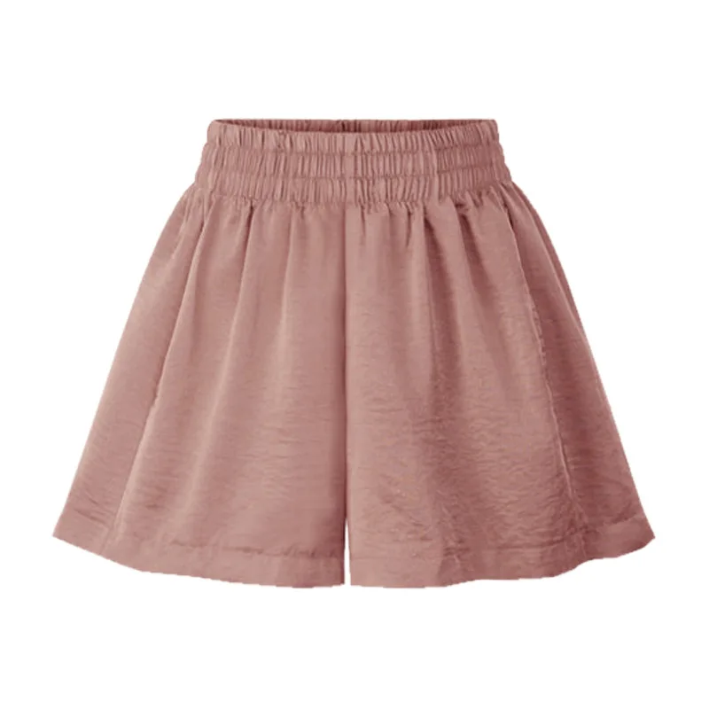 

Plus Size Bermuda Shorts Summer Women Loose Wide-legged Pants Casual Black Pink Short Femme 5xl 6xl
