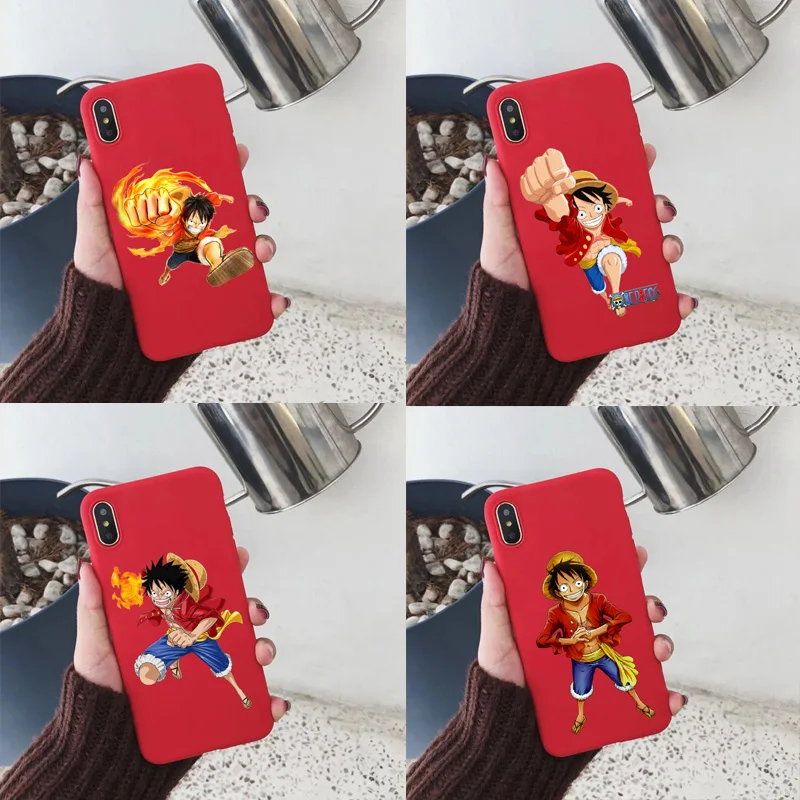 Soft TPU Case For iPhone 2019 11Pro MAX 6 7 8Plus SE 5 6S XR XS X10 ONE PIECE Phone Japan Anime Cartoon Luffy Zoro |