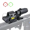 Tactical 558 Holographic Red and Green Dot Scope 33 3x Magnifier Combo Rifle Scope 558+33 Hunting Sight for 20mm Rail Mount ► Photo 2/6