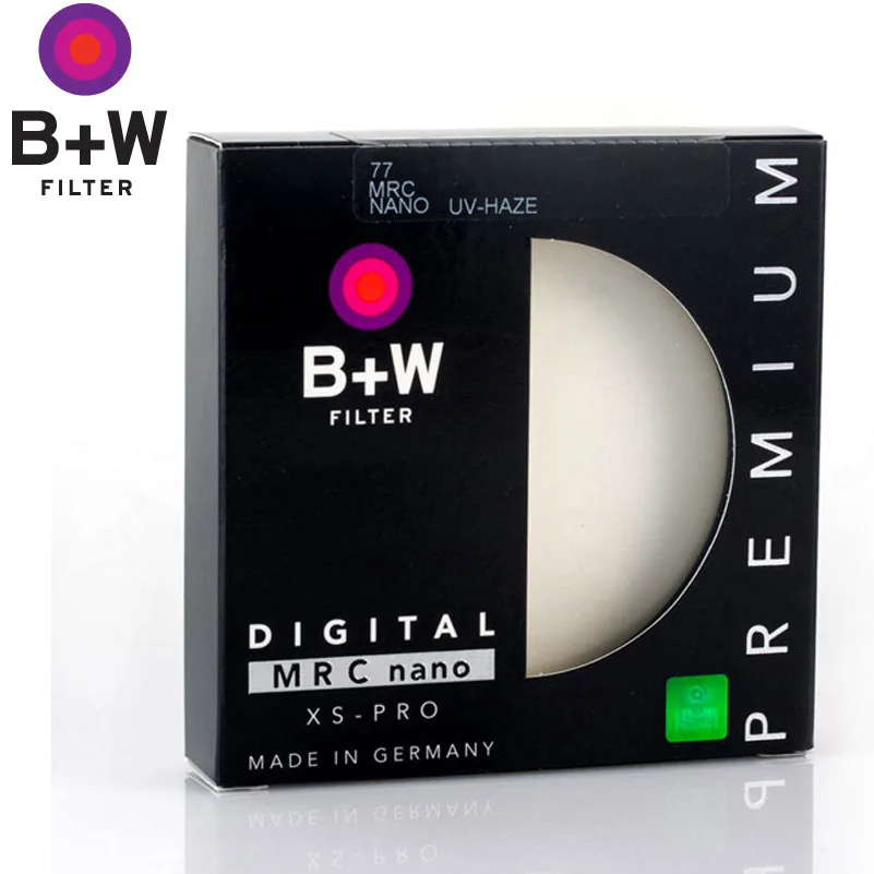 Ультратонкий защитный фильтр для объектива камеры B + W MRC Nano UV Haze 52 мм 55 58 62 67 72 77 82