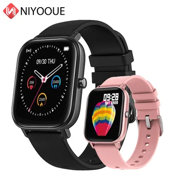 

P8 Smart Watch Men Women 1.4inch Full Touch Fitness Tracker Heart Rate Monitoring Sports Watches GTS for Xiaomi Huawei