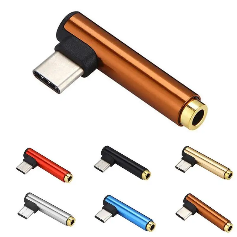 Usb type C до 3,5 мм Aux разъем для зарядки наушников конвертер аудио type-C адаптер для Xiaomi/Note3/mi2/2 s 6/6x для huawei USB K5P9