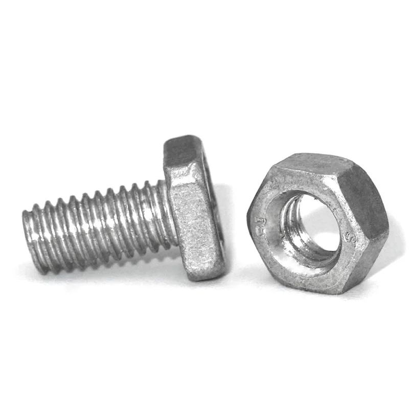 Greenhouse Nuts and Bolts Set Square Head Bolts Hex Nuts Multipurpose Repair Replacement Parts