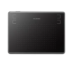 Compact Digital Drawing Tablet with Battery - Free Stylus for Versatile Creative Use (Black)