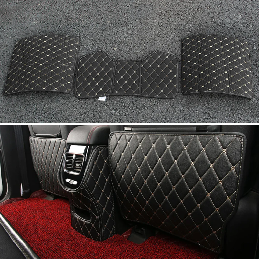 

3Pcs Car Anti Kick Mat For 2015 2016 2017 2018 Hyundai Tucson TL Auto Interior Trim Decoration Accessories Car Styling