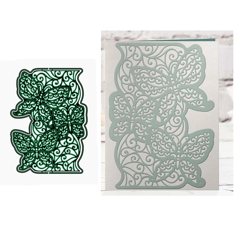 Cutting Dies Embossing Scrapbooking Album Card Decor Lace Design Metal Craft DIY