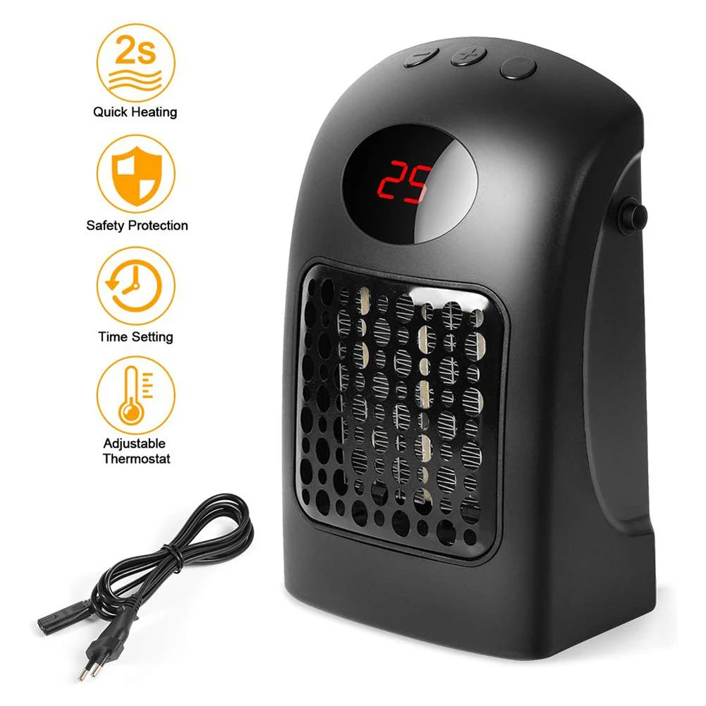 

Mini Fan Heater 900W Portable Electric Heater Heating Radiator Warmer for Home Office