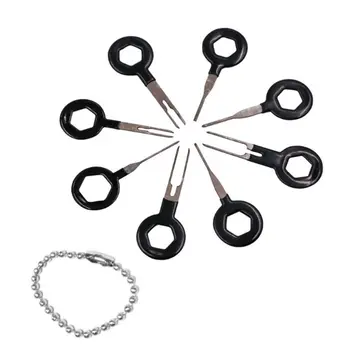 

8 Pcs Car Interior Electrical Terminal Remover Key Pin Wire Extraction Pick Connector Tool Kit U90C