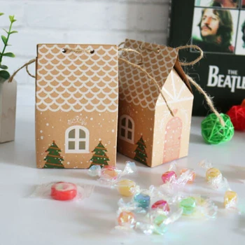 

Craft Kraft Paper Paper box Decoration Ornament Home 20Pcs Christmas Tree