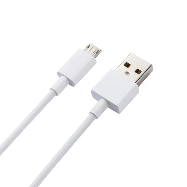 Original Xiaomi Cable micro USB / Type C cable Fast charging Data Line For Redmi 4X 4a 5a Note 4 5 8 5 S 6X Android Smartphones - Цвет: white Micro Cable