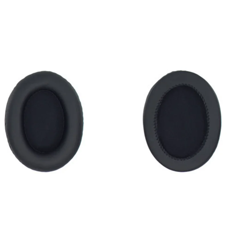 Черный Наушники 90X70 мм для Sennheiser HD202 HD212 HD495 HD497 HD457 HD437 HD62TV, сменные наушники, амбушюры - Цвет: Черный