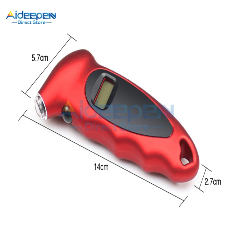 0-100 PSI ЖК-цифровой датчик давления в шинах, монитор давления в шинах, измеритель давления воздуха, тестер для автомобильных шин, диагностический инструмент