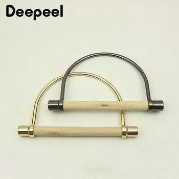 

Deepeel 152mm Metal Bag Handles Buckles Handbag Strap Handle Clasp Clutch Lock Decoration Hardware Accessories DIY Leather Craft
