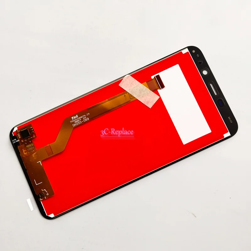 Протестированный черный 5,4 дюйма для Meizu C9 M818H M818Q/C9 Pro M819H ЖК-дисплей кодирующий преобразователь сенсорного экрана в сборе Замена