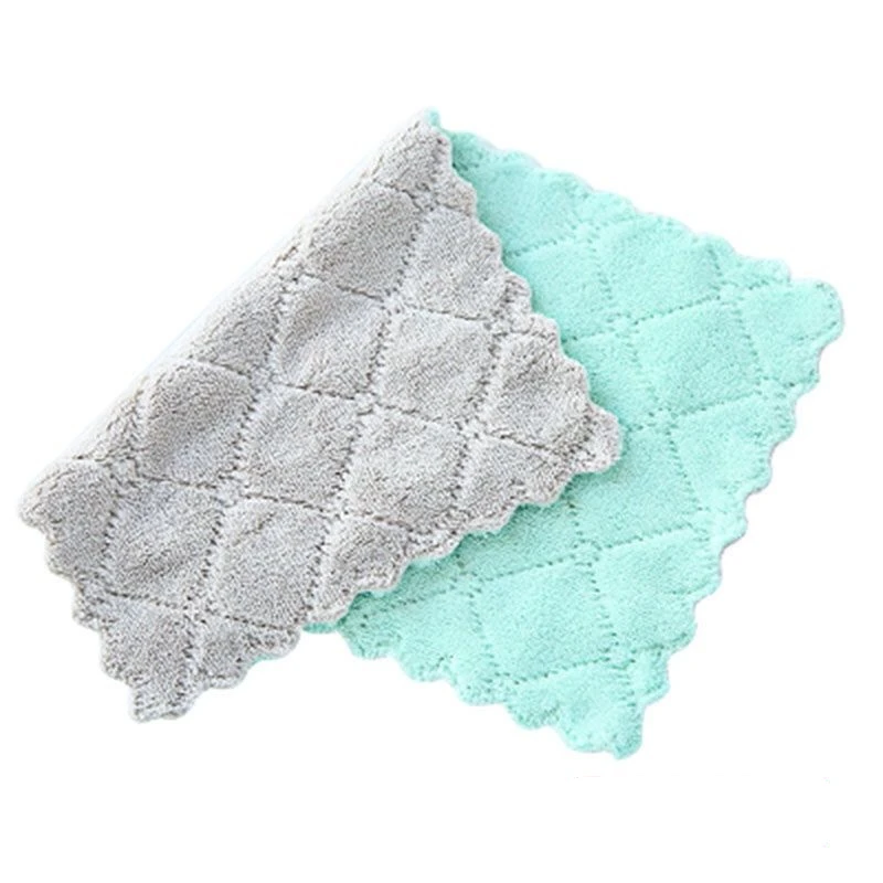 5 шт. тряпка для чистки кухонных полотенец из микрофибры|kitchen towel|microfiber cleaning cloths