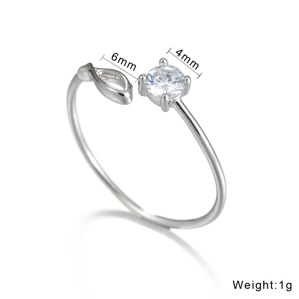 Женские счастливые восемь колец Регулируемые кольца из нержавеющей стали специальный модный дизайн свадебные кольца ювелирные изделия