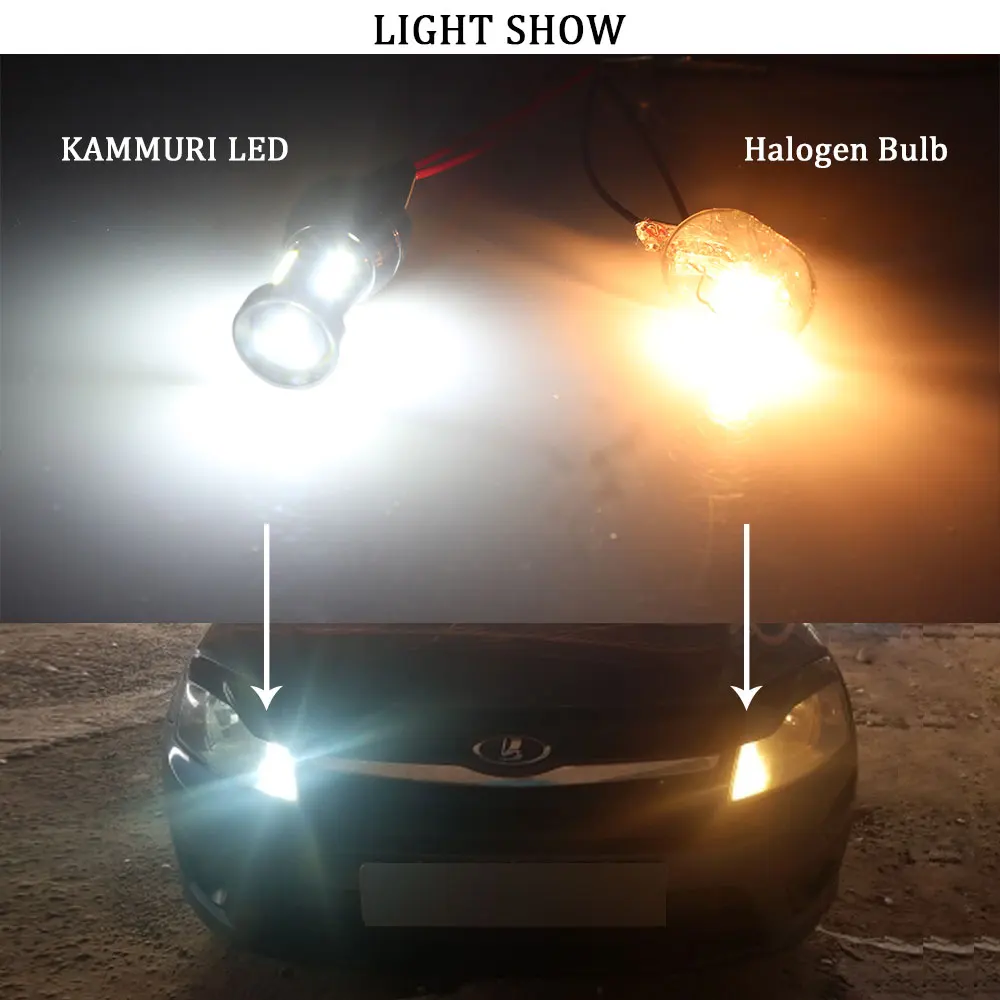 KAMMURI (2) T20 7443 7444 W21/5 W SRCK Canbus Светодиодная Лампочка для Lada Vesta Kalina Аксессуары