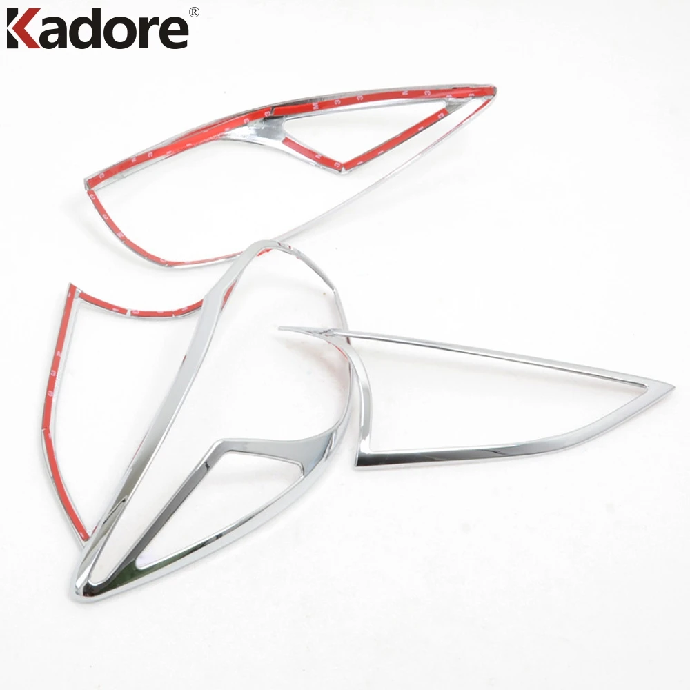 Накладка на заднюю фару для хэтчбека Mazda 3 M3 Axela 2014 2015 2016|tail light covers|chrome car accessorieschrome