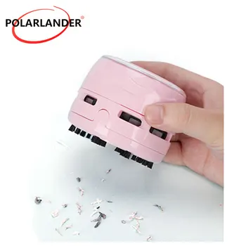 

Mini Vacuum Cleaner for Car Aspirator Cute Mini Cleaner in Pink Corner Desk Table Dust Cleaner Wireless Collecter Sweeper