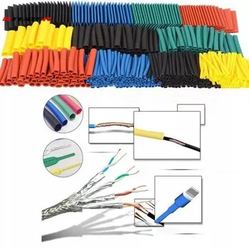 

1640Pcs Polyolefin Shrinking Assorted Heat Shrink Tube Wire Cable Insulated Sleeving Tubing Set