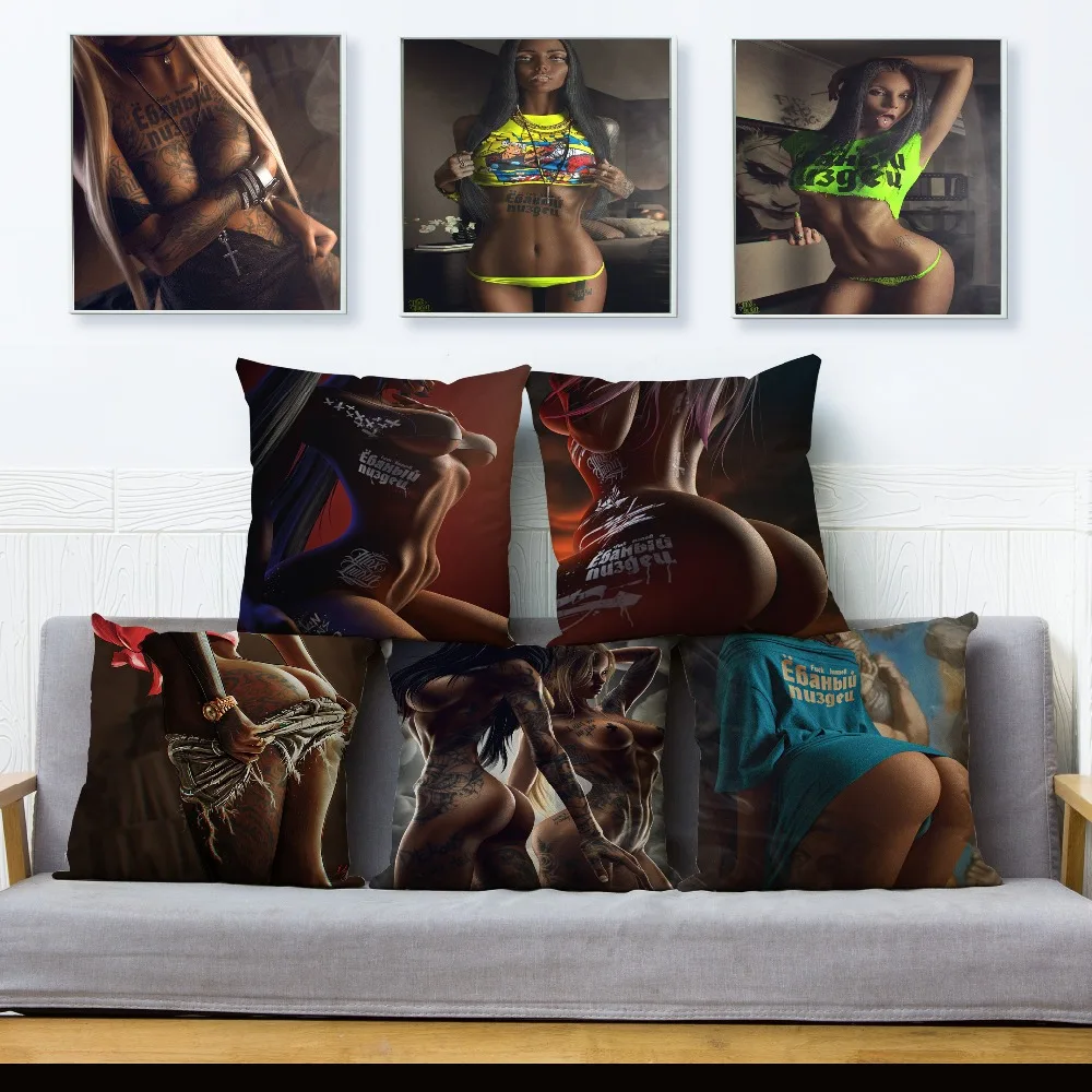 白底抱枕5个 副本