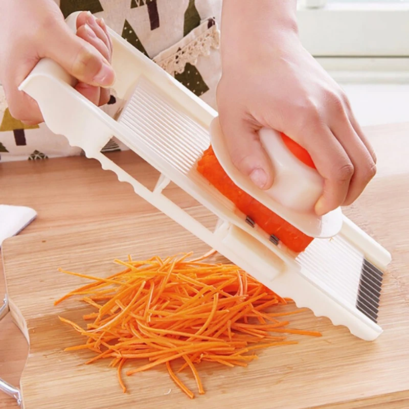 

Vegetable Cutter Multi-function Chopper Kitchen Safe Efficient Slicer Grater Practical