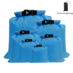 6PCS/set Taffeta Waterproof Bag Outdoor Swimming Diving Compression Storage Dry Bag For Kayaking Boating Camping Clothing Holder