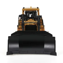 HUINA 1700 1:50 Liga Die-Cast Pesado Caminhão Engenharia Bulldozer Modelo Estático De Rodas Caterpillar Bulldozer Brinquedo Educativo para Crianças(China)