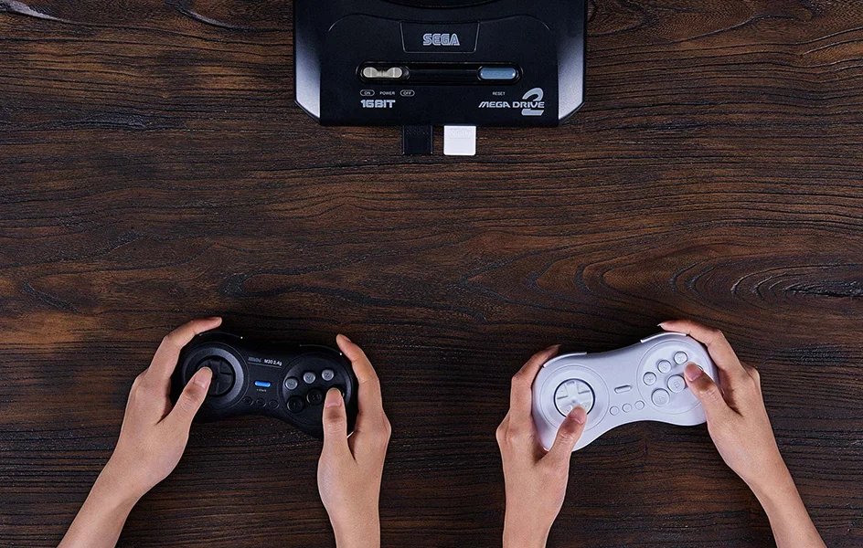 8BitDo M30 2.4G Wireless Gamepad for the Original Sega Genesis and Sega Mega Drive - Sega Genesis