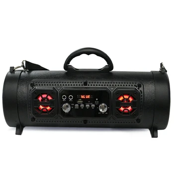 

M17 Portable Outdoor Bluetooth Speaker Hifi FM Radio Move KTV 3D Sound System Sound Bar Bass Subwoofer Column Bluetooth Speaker