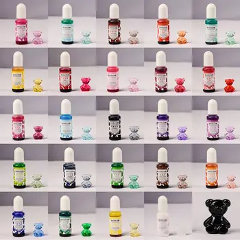 

24 Color Epoxy UV Resin Gem Pigment Liquid Resin Dye DIY Resin Art Jewely Making