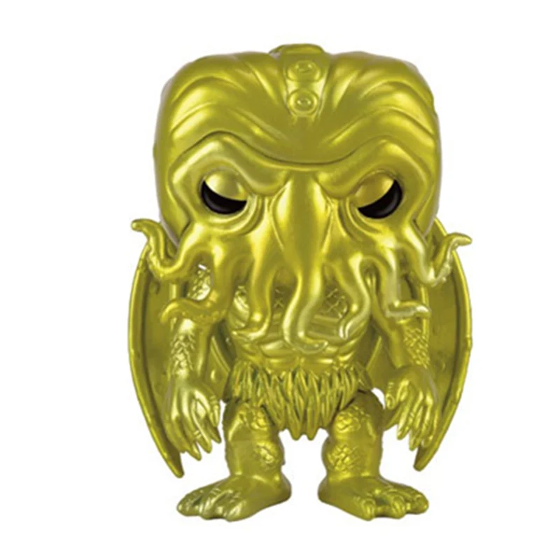 Новый Великий Cthulhu 03 # литературы Hp Lovecraft золотые виниловые фигурки Call of #03 игрушки