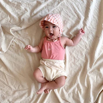 

MILANCEL baby clothing set little bee infant girls clothes sleevess tops and shorts 2 pcs baby boys summer clothes